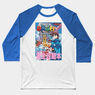 Rockman Dash Baseball T-Shirt